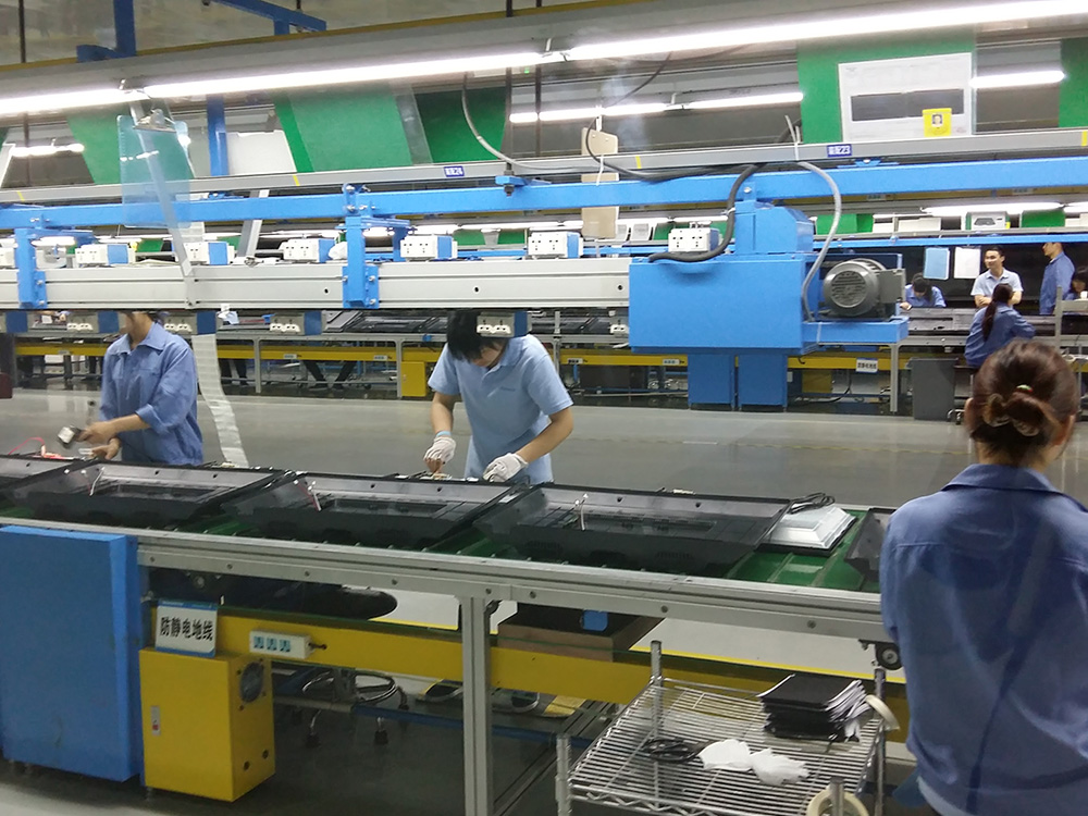 電視機(jī)裝配線